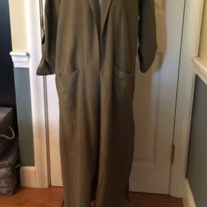 NWT Zara Army Green Duster